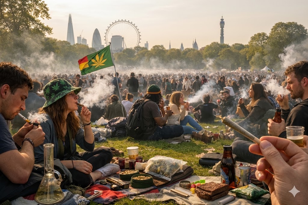 What really happens at 4:20pm on April 20th in Hyde Park